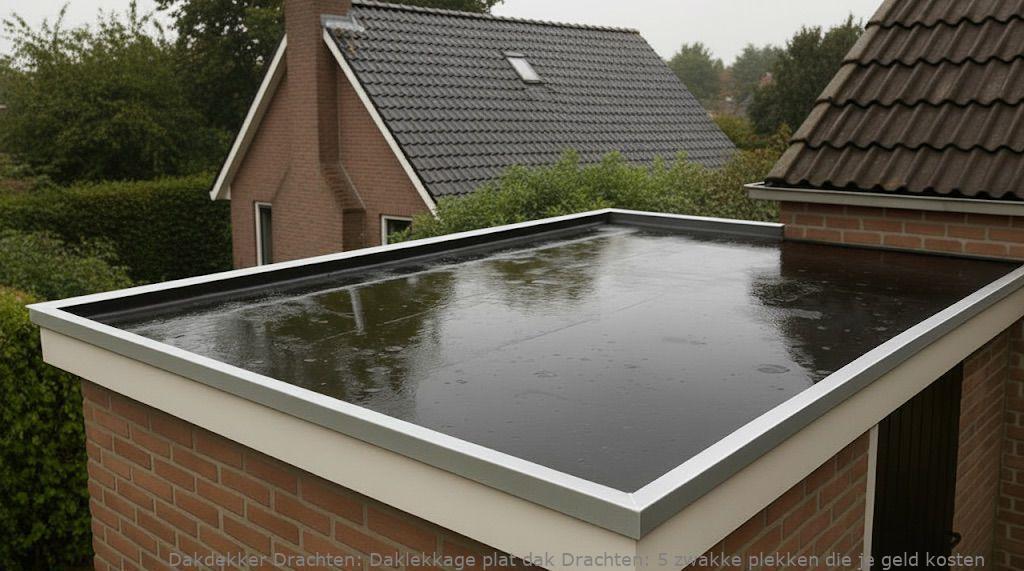 Daklekkage Plat Dak Drachten